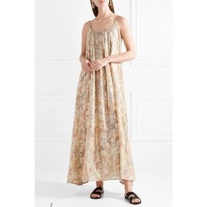 Mes Demoiselles Aspasie Printed Metallic Slip Dress size 40/8